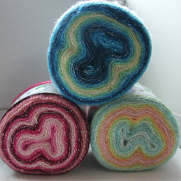 3NM 61%Cotton 34%Polyester 5%Polyester cake ball