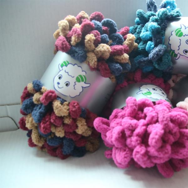 0.07NM Loopy yarn 100%Polyester